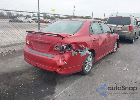 2010 Toyota Corolla S from USA, damaged, VIN 2T1BU4EE0AC507948